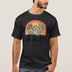 Frog Toad Gay Rights LGBT Pride T-Shirt