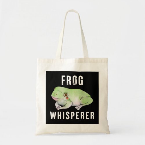 Frog Toad Head Portrait Oil Paint Filter African R Tote Bag