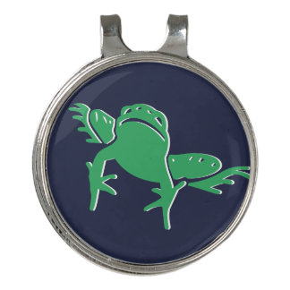 Frog Toad Outline Golf Hat Clip