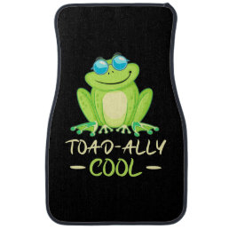 Frog Toadally Cool Car Floor Mat
