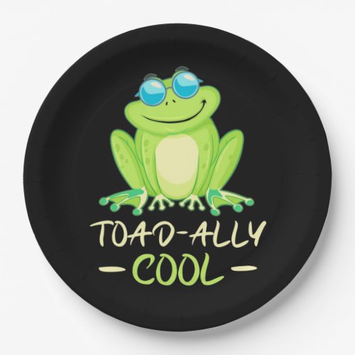 Frog Toadally Cool Paper Plates