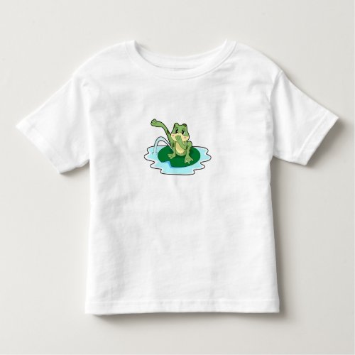 Frog Toilet Toddler T_shirt