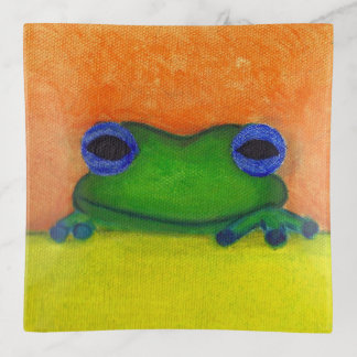frog trinket tray