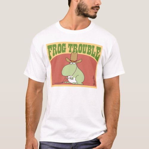 FROG TROUBLE by Sandra Boynton Official Apparel T_Shirt