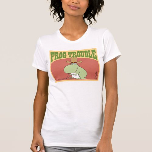 FROG TROUBLE by Sandra Boynton Official Apparel T_Shirt
