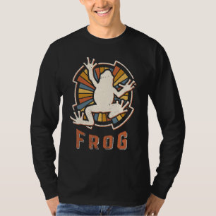 Frog Vintage Classic Retro Animal Love T-Shirt