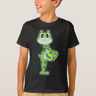 Frog Volleyball player Volleyball Sports T-Shirt