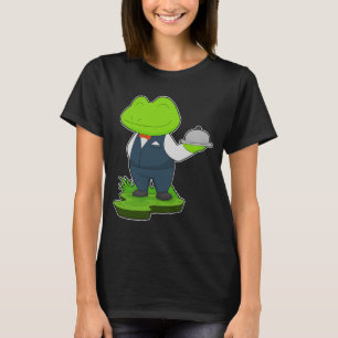 Frog Waiter Serving platter T-Shirt