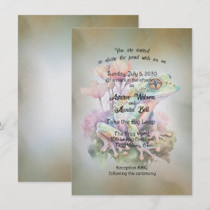 Frog Wedding Invitation