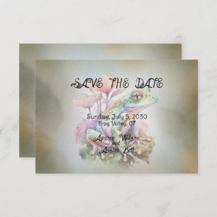 Frog Wedding Save The Date