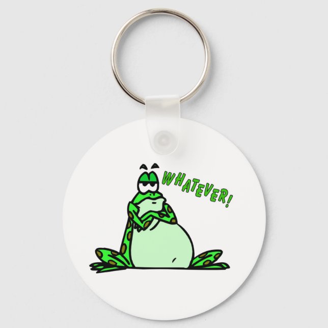 Frog whatever keychain (Front)