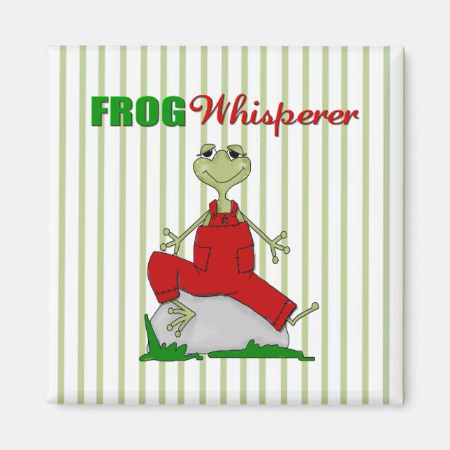 Frog Whisperer Magnet (Front)
