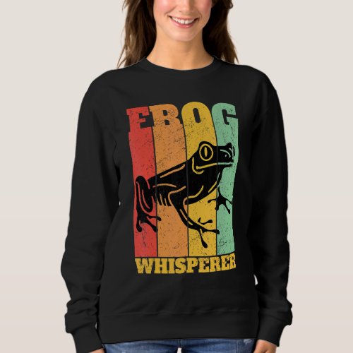 Frog Whisperer Sweatshirt