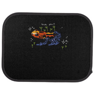 Frog Who Loves You Simple Classic Style Car Floor Mat