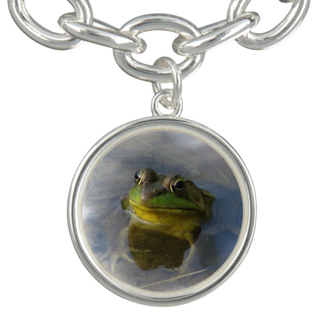 Frog with Attitude Charm Bracelet (Design)