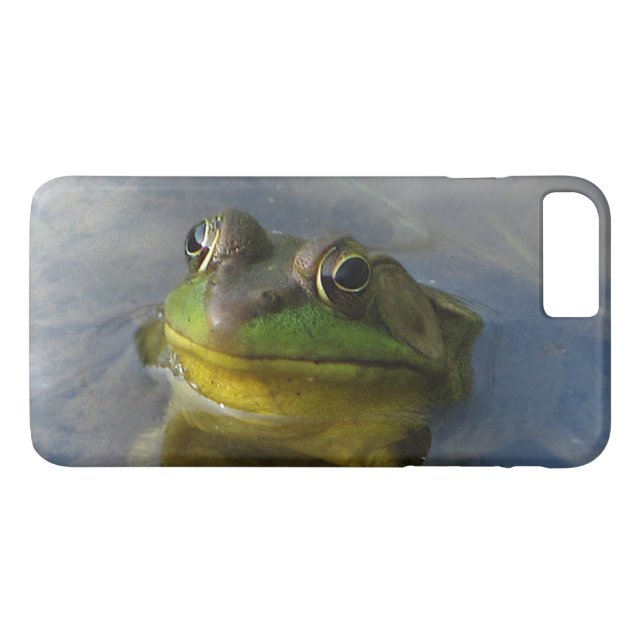 Frog with Attitude iPhone 8/7 Plus Case (Back (Horizontal))