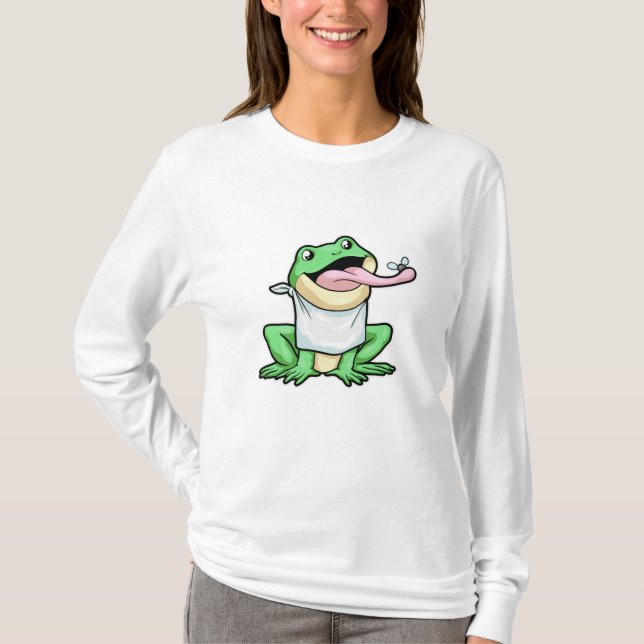 Frog with Beetle T-Shirt (Front)