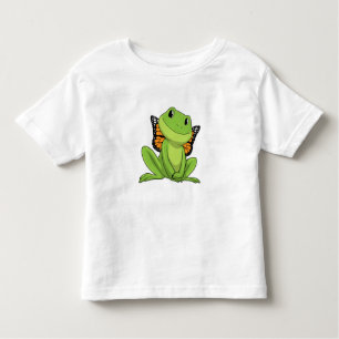 Frog with Butterfly Toddler T-shirt