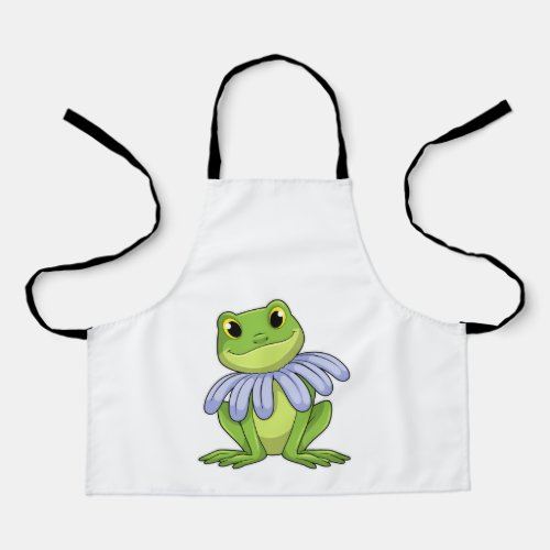 Frog with Daisy Apron