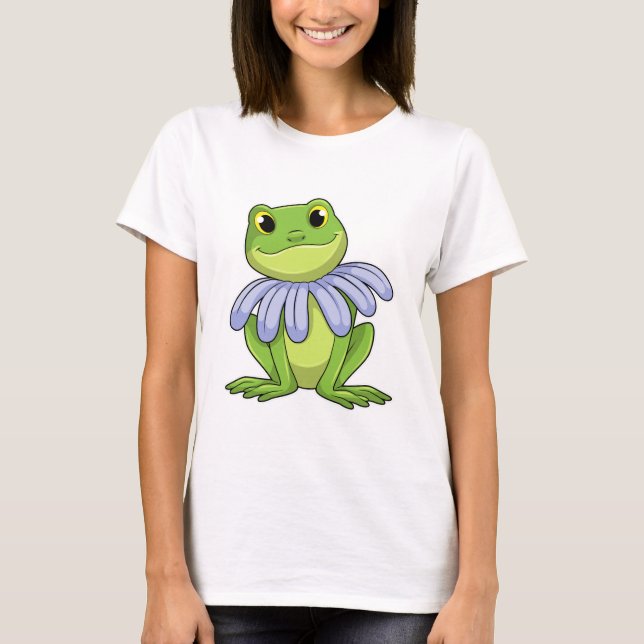 Frog with Daisy T-Shirt (Front)