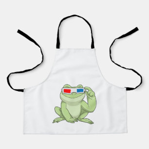 Frog with Glasses Apron