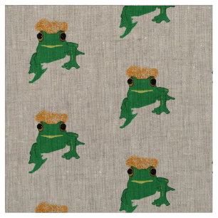 Frog with Hair Fabric