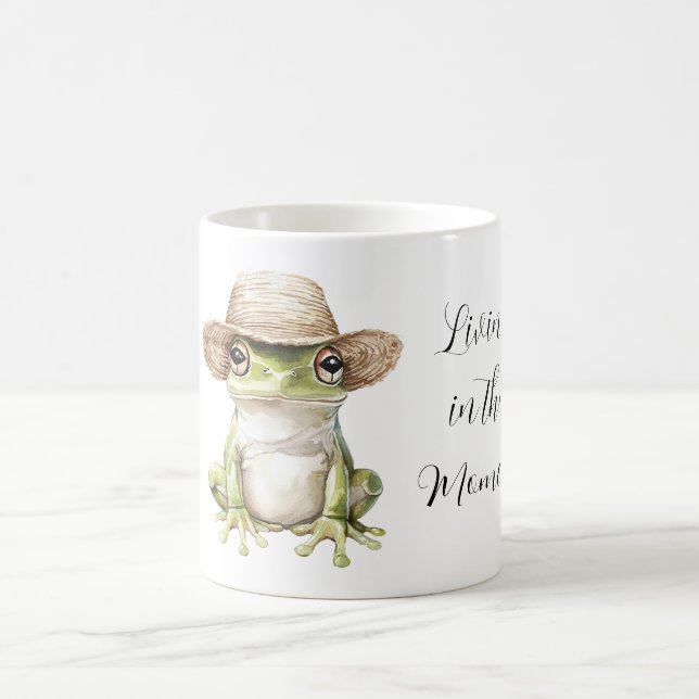 Frog with Hat Coffee Mug (Center)