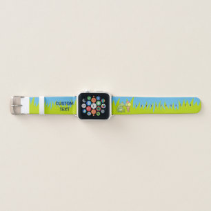 Frog with Icecream Apple Watch Band
