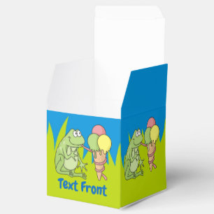 Frog with Icecream Favor Box