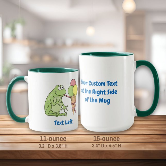 Frog with Icecream Mug (Creator Uploaded)