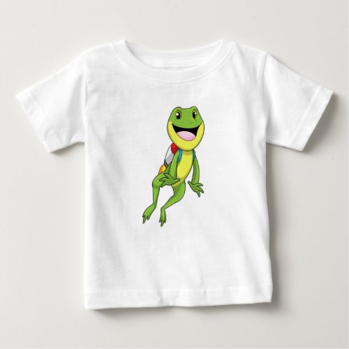 Frog with Jetpack Baby T_Shirt