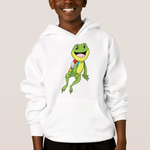 Frog with Jetpack Hoodie