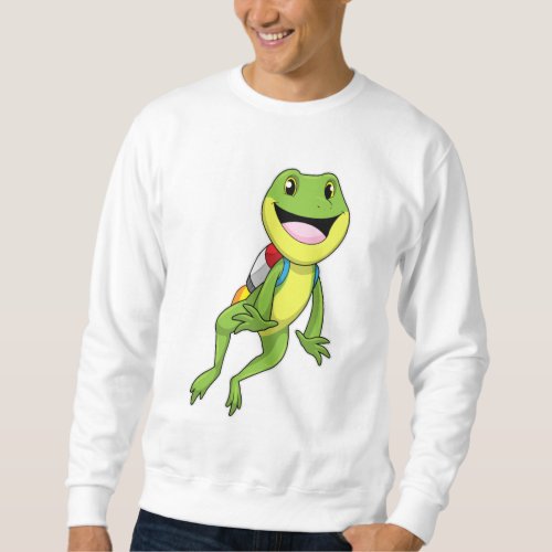 Frog with Jetpack Sweatshirt