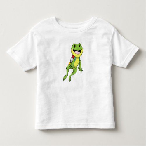 Frog with Jetpack Toddler T_shirt