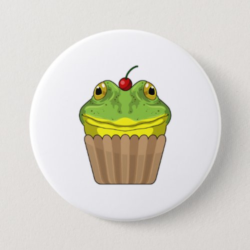Frog with Muffin Button