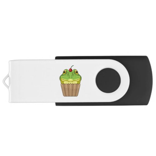 Frog with Muffin Flash Drive