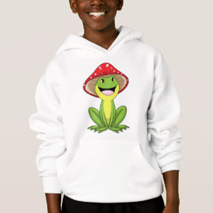 Frog with Mushroom Hoodie