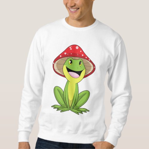 Frog with Mushroom Sweatshirt