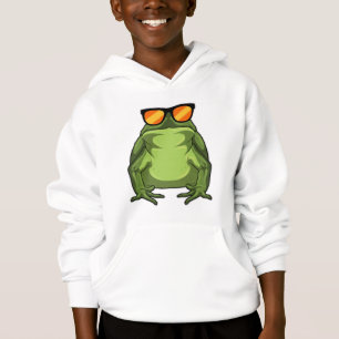 Frog with Sunglasses Hoodie