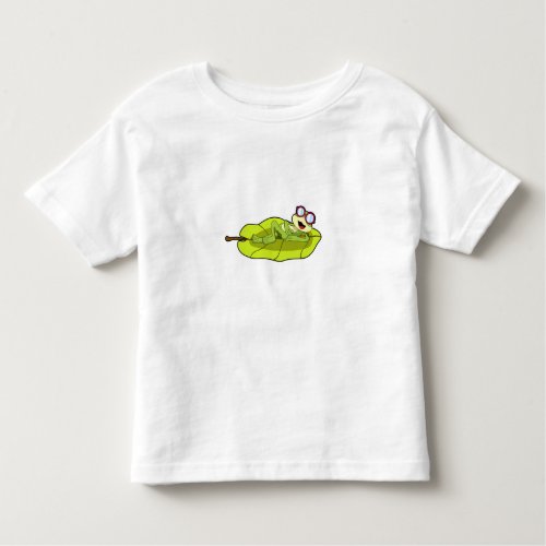 Frog with Sunglasses Toddler T_shirt