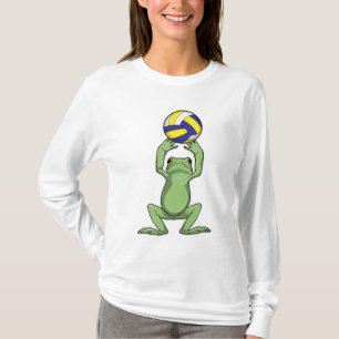 Frog with Volleyball T-Shirt