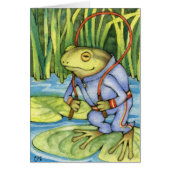 Frog Workout - cute amphibian art (Front)