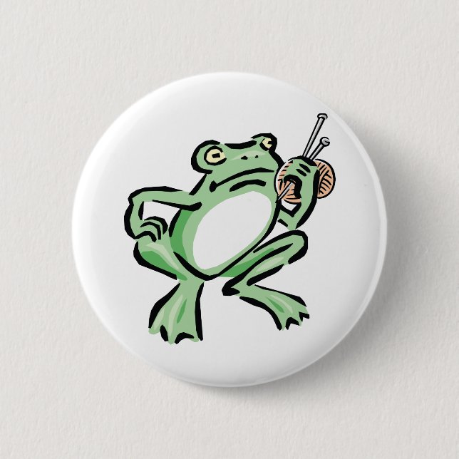 Frogger Button (Front)