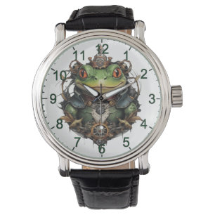 Froggie Frog Steampunk Design, Watch