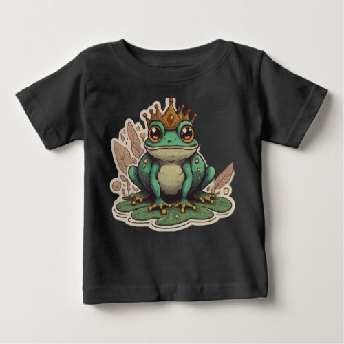  Froggie Frolics Baby T_Shirt