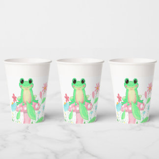 Froggie Fun Paper Cups