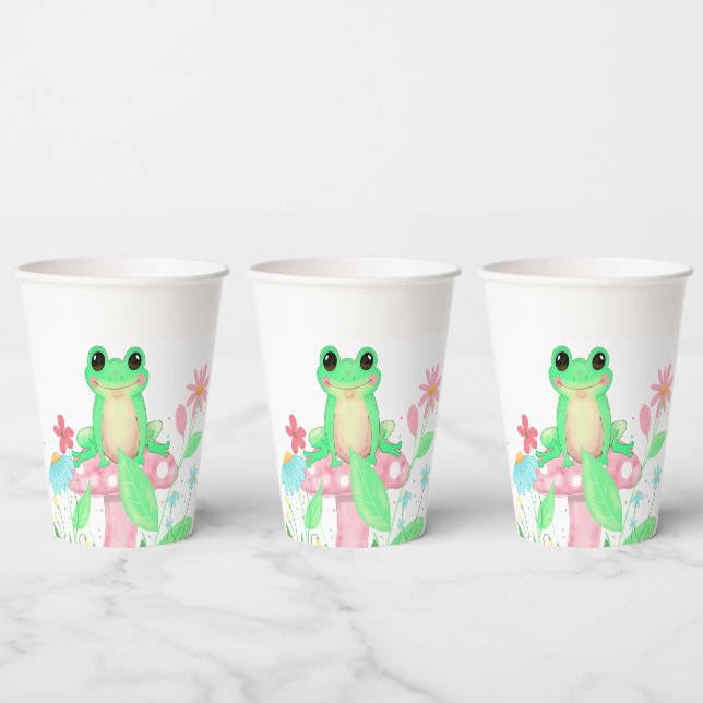 Froggie Fun Paper Cups (Multi)