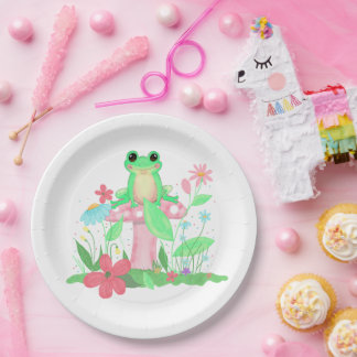 Froggie Fun  Paper Plates
