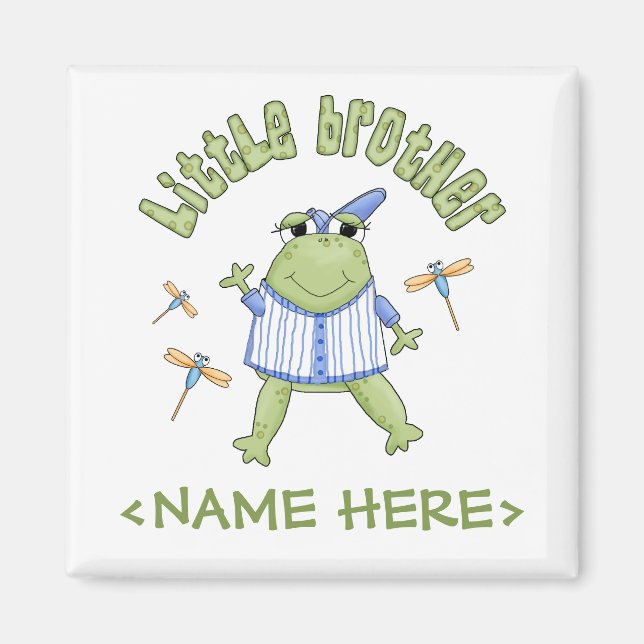 Froggie Little Brother Magnet (Front)