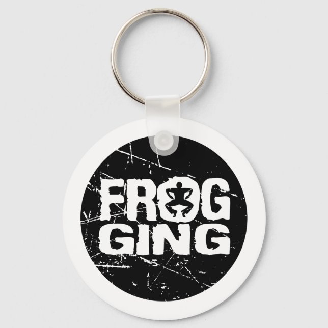 Frogging Keychain (Front)